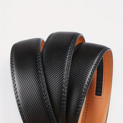 Men's Genuine Cowhide Belt With Automatic Buckle