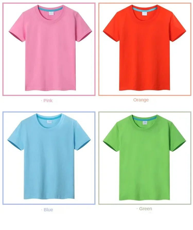 Kids Cotton Tshirt Mha Midoriya Print Anime Cartoon Tops for Boys Girls 100-160cm Casual Tee Children Clothing