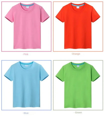 Kids Cotton Tshirt Mha Midoriya Print Anime Cartoon Tops for Boys Girls 100-160cm Casual Tee Children Clothing