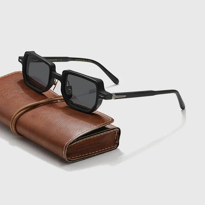 Fashion Luxury Brand  Man Sunglasses SASTATRE Handmade Square Small Frame Sunglasses Woman Outdoor UV400  Protection SUN GLASSES