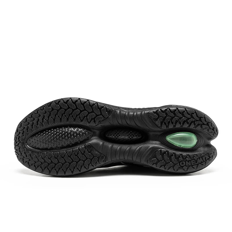 New Cushioning Running Shoes For Men Suitable Heavy Runners Lace Up Sports Women Non-slip Outdoor Athletic Male Sneakers