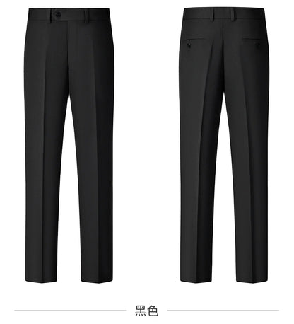 High-quality Groom Wedding Suit, Fashionable and Stylish Dress, Men's Business Double-Breasted Suit Set, Men's Three-Piece Set
