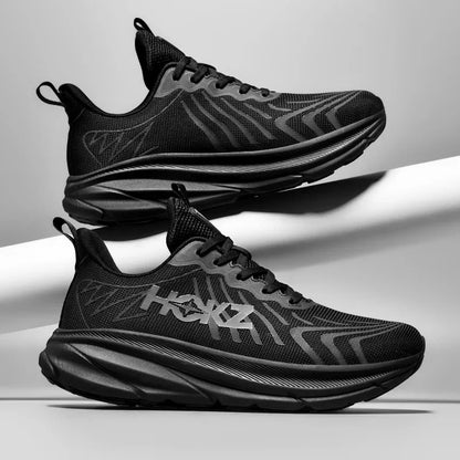 Men Mesh Running Shoes Off-road Shoes Sneakers Outdoor Breathable Trainer Race Luxury shoes Cushioning Couple Non-Slip Fashion