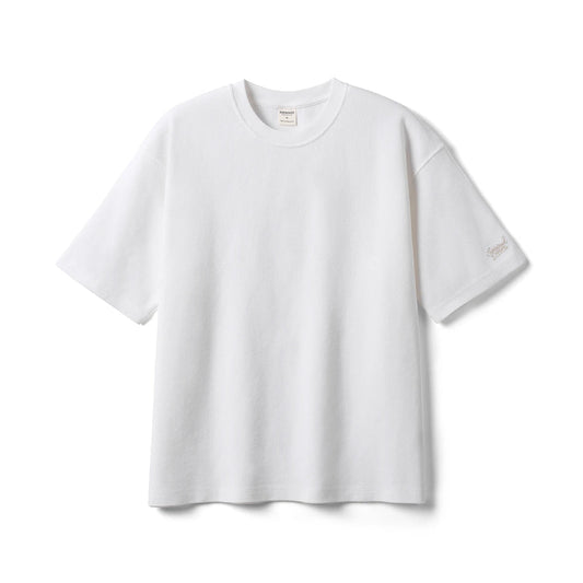 2026 Summer Super Loose  300gsm Breathable Pique Fabric T-shirts Men Plus Size Tops