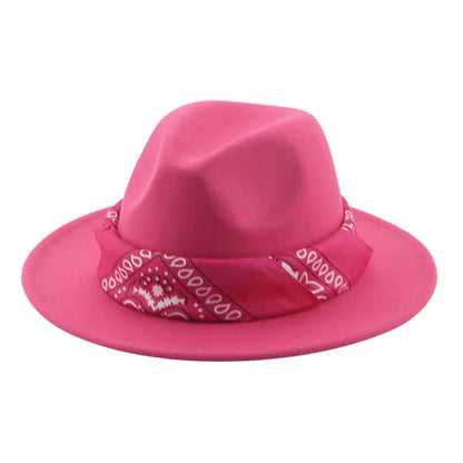 Hats for Women Fedoras Felted Hat Men Women Band Western Cowboy Jazz Caps Dancer Outdoor Women Fedora Hat шляпа женская шляпа