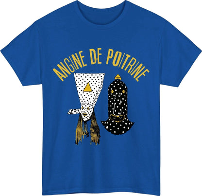 Angine De Poitrine T Shirt Women's Men Cotton Tee Casual Summer Oversized Streetwear O-Neck Novelty Trendy Vintage Harajuku Top