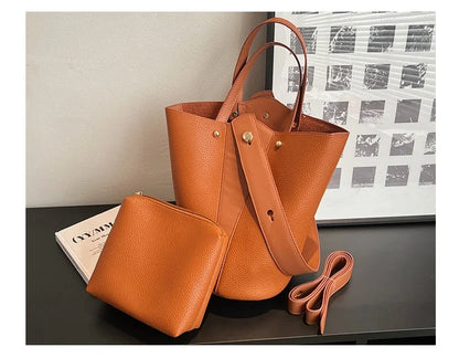 Fashion Trending Brand Luxury Designer Women Bags Female Handbags Solid Bucket Bag For Women 2026 Crossbody Shoulder Bags Totes