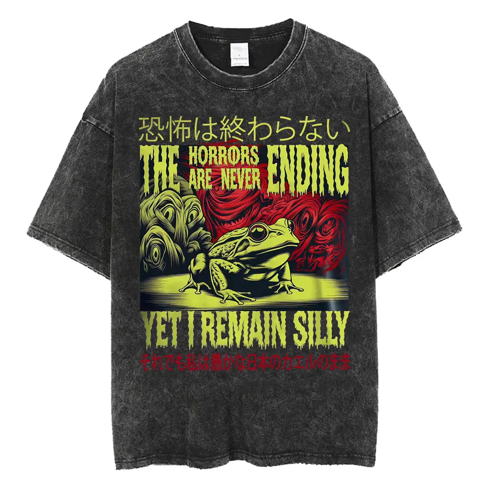I Have Made It Awkward I Will Be Taking My Leave Meme T Shirt Japan Spider Crab Funny T-shirt Unisex Fashion Vintage Washed Tees
