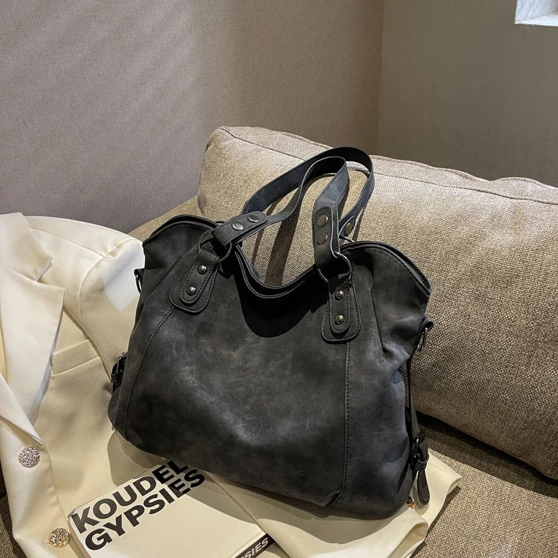 Women's Bag Large Capacity Totes Retro Luxury Handbags High Quality Messenger Bags Vintage Crossbody Bags Brand Shoulder Bags
