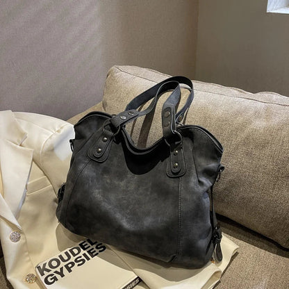 Women's Bag Large Capacity Totes Retro Luxury Handbags High Quality Messenger Bags Vintage Crossbody Bags Brand Shoulder Bags
