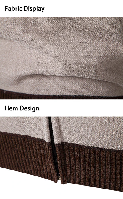 Vintage Men Knitted Sweaters Cadigan Men's Casual Fashion Button Up Cardigans Jackets Autumn Winter Jumper Coat