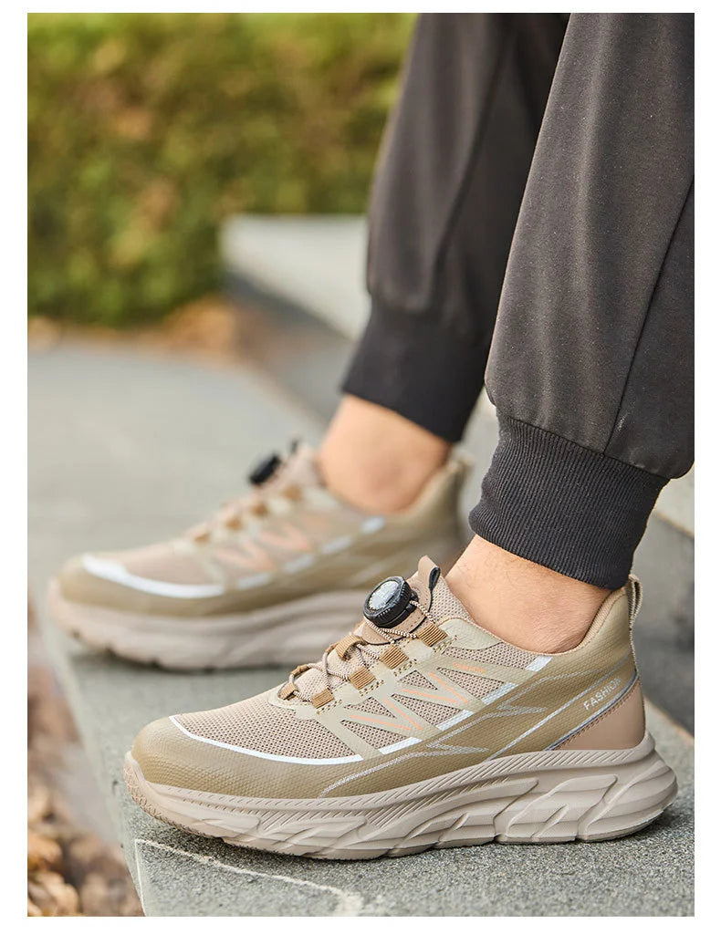 Comfortable lightweight work shoes for men Waterproof non-slip safety shoes Anti Puncture Steel Toe Sneakers Protective Shoes