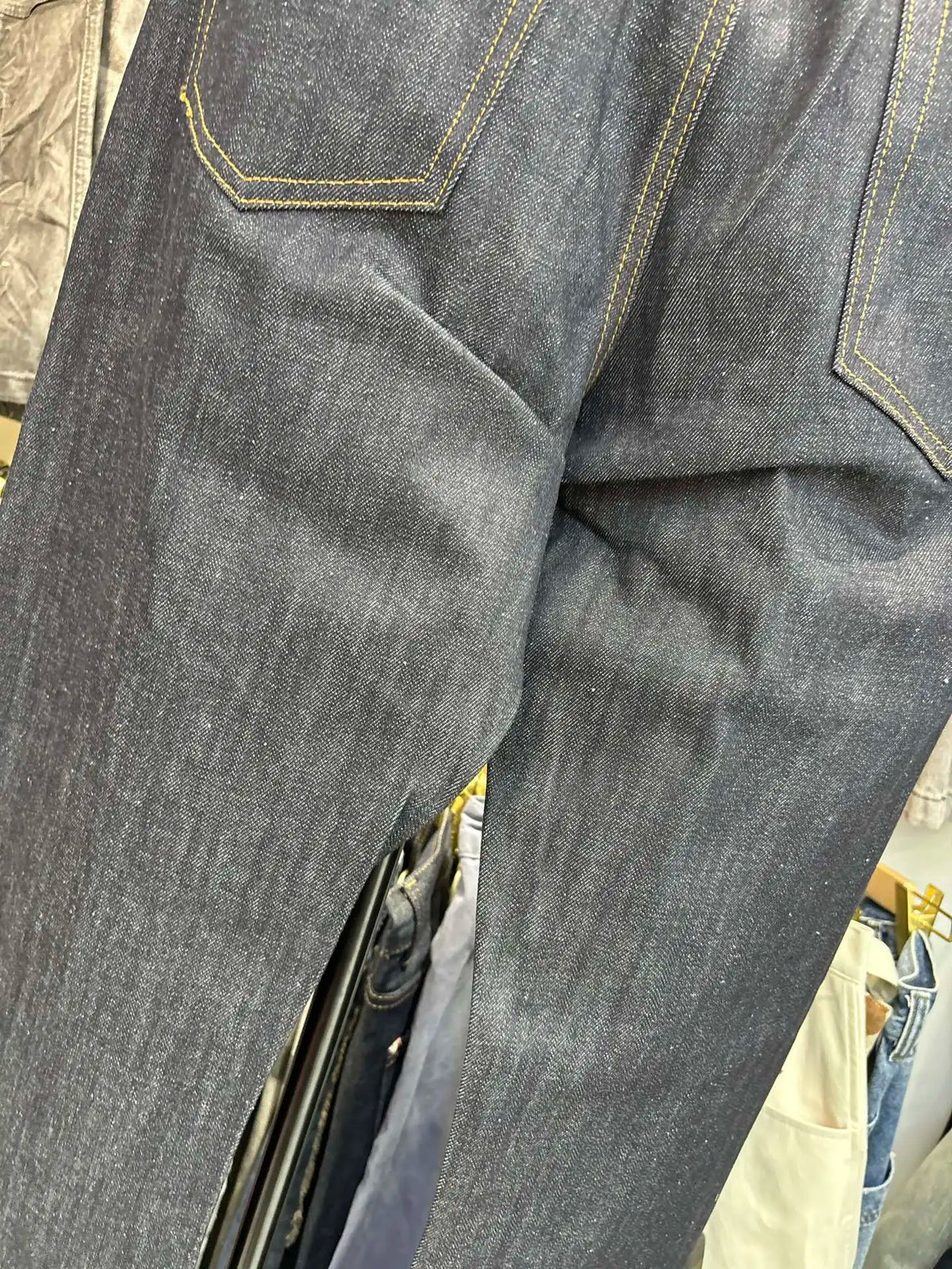 BootCut Original Jeans Wide Leg Trousers Straight Button Design ZJ124