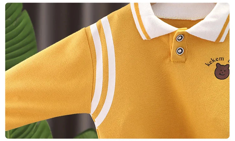 New Spring Autumn Baby Girls Clothes Kids Clothing Children Boys T-Shirt Pants 2Pcs/Set Toddler Sports Costume Infant Tracksuits