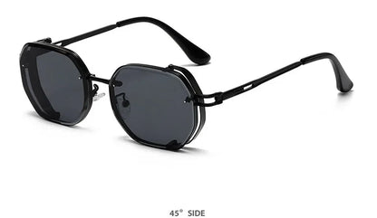 Steampunk Sunglasses For Men Punk Retro Sunglasses Women Trendy Vintage Fashion GlassesLuxe Gafas De Sol Hombre Zonnebril Heren