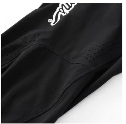 Reathable Ultra-Thin Comfortable Cycling Trousers Zipper Design with Pockets for Bike Motorcycle Sports Four Seasons Wearable