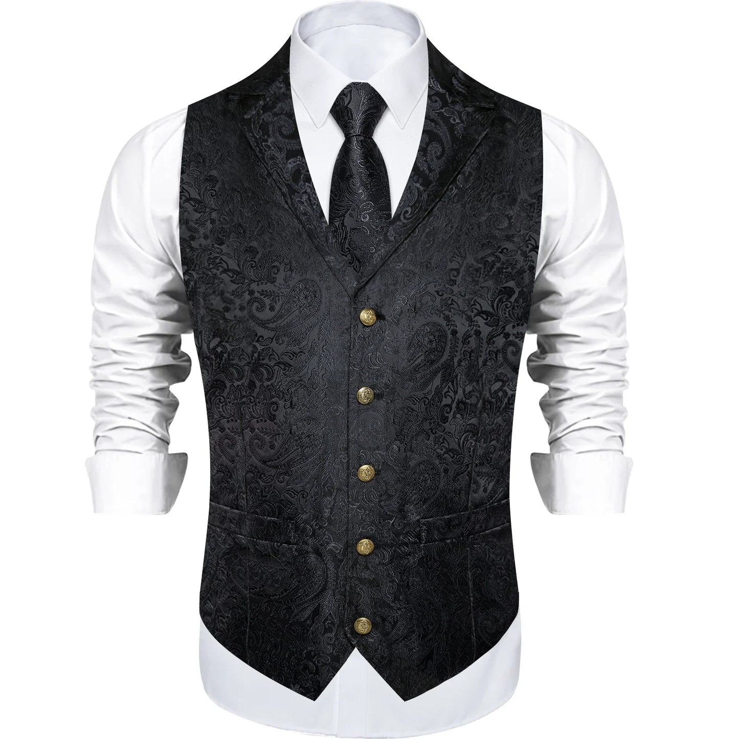 Victorian Vest Tie Set Green Plaid Gothic Waistcoat Sleeveless Jacket for Men Wedding Party Tuxedo Men's Soical Clothing