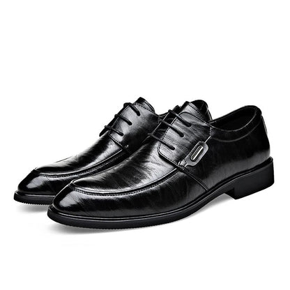 Men's Lace-Up Oxford Shoes outdoor Leather Business dress Formal shoes office Footwear big size 48 49 50