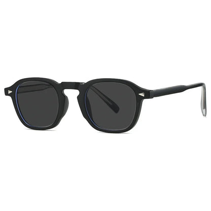 High Quality Fashion Oval Small Frame Myopia Sunglasses for Men Women Optical Prescription Gray Sunglasses Anti UV400
