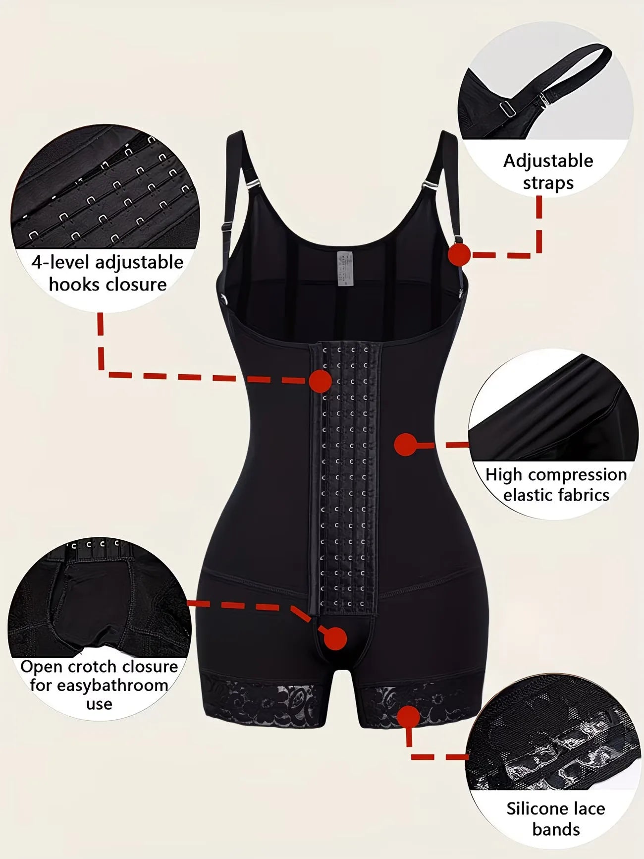 Colombian Shapewear Waist Trainer Cincher Abdomen Slimming Butt Lifting Body Shaping Waist Cinch for Women