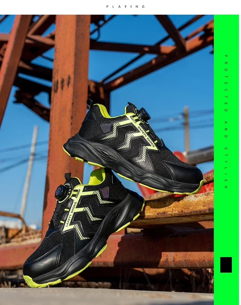 industrial working boots with plastic toe lightweight comfortable work shoes for men sneakers for working with toe protection