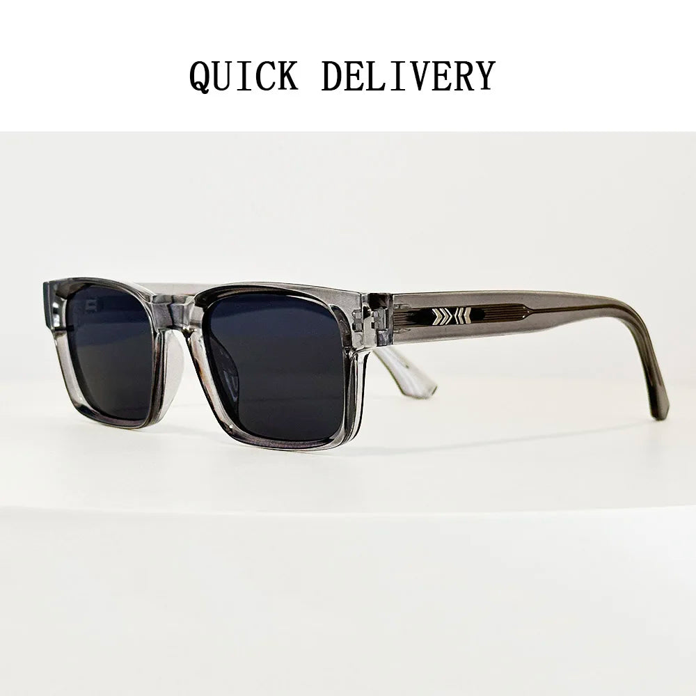 Fashion Polarized Sunglass Men Vintage Square Sunglasses Women 2025 Sun Glasses Gafas De Sol Polarizadas Lunette De Soleil Homme