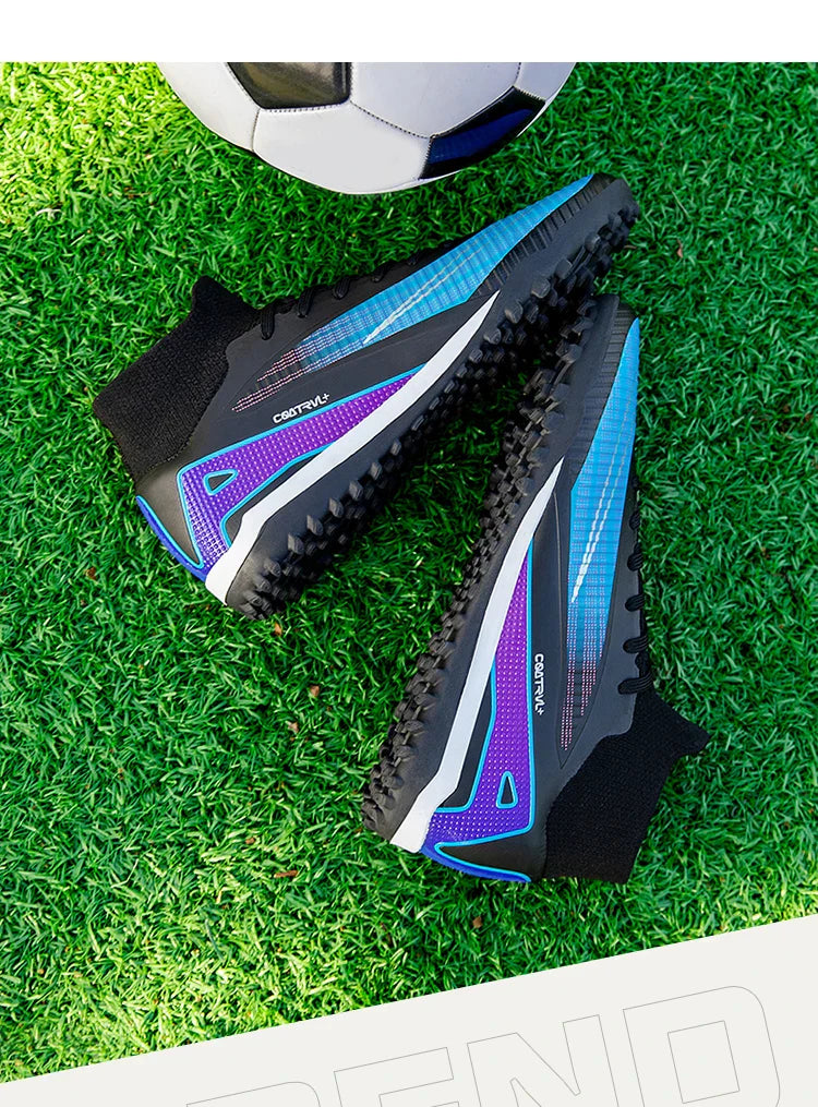 New Men Soccer Shoes Cleats Football Boots Professional Women Unisex Ultralight Match Grass Futsal High-quality TF/FG Sneakers
