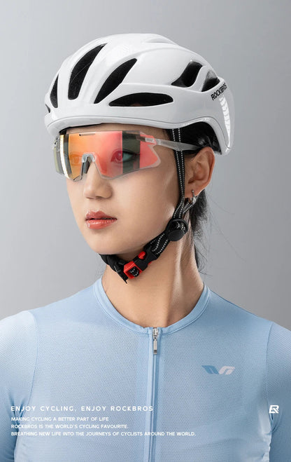 Cycling Glasses Lightweight Frameless Bike Glasses High-Definition Lenses Road Bicycle Protection Goggles Sport Eyewear