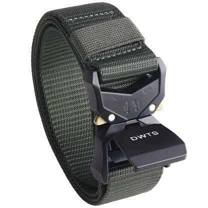 Men's Brand Military Tactical Belt Specially Designed For The Military's Metal Buckle Adjustable Belt Free Shipping