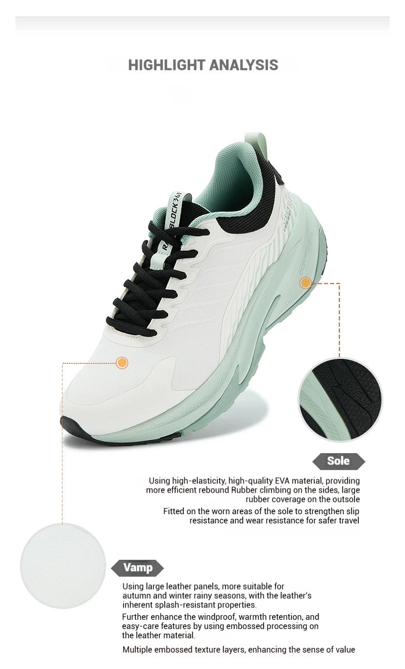 Men Running Shoes Lightweight Waterproof Durable Urban Winter Warmth Protective Grippy Male Sneakers 672542209F