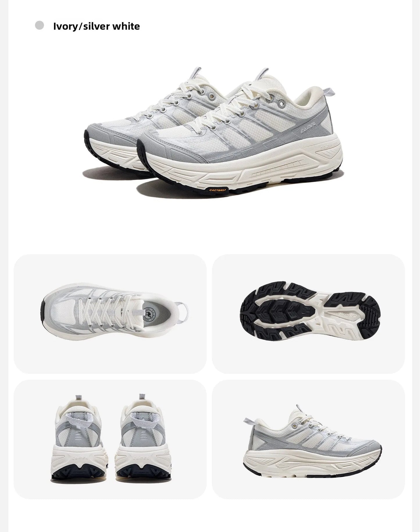 Carbon Zero Sports Shoes Men's and Women's Lightweight Outdoor Casual Shoes Thick-soled Jogging Shoes for Men