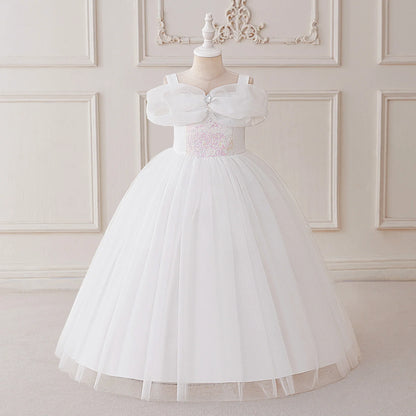 Sleeping Beauty Princess Cosplay Girls Dress Carnival Christmas Halloween Costumes Sequin Party Dress Birthday Wedding Prom Gown