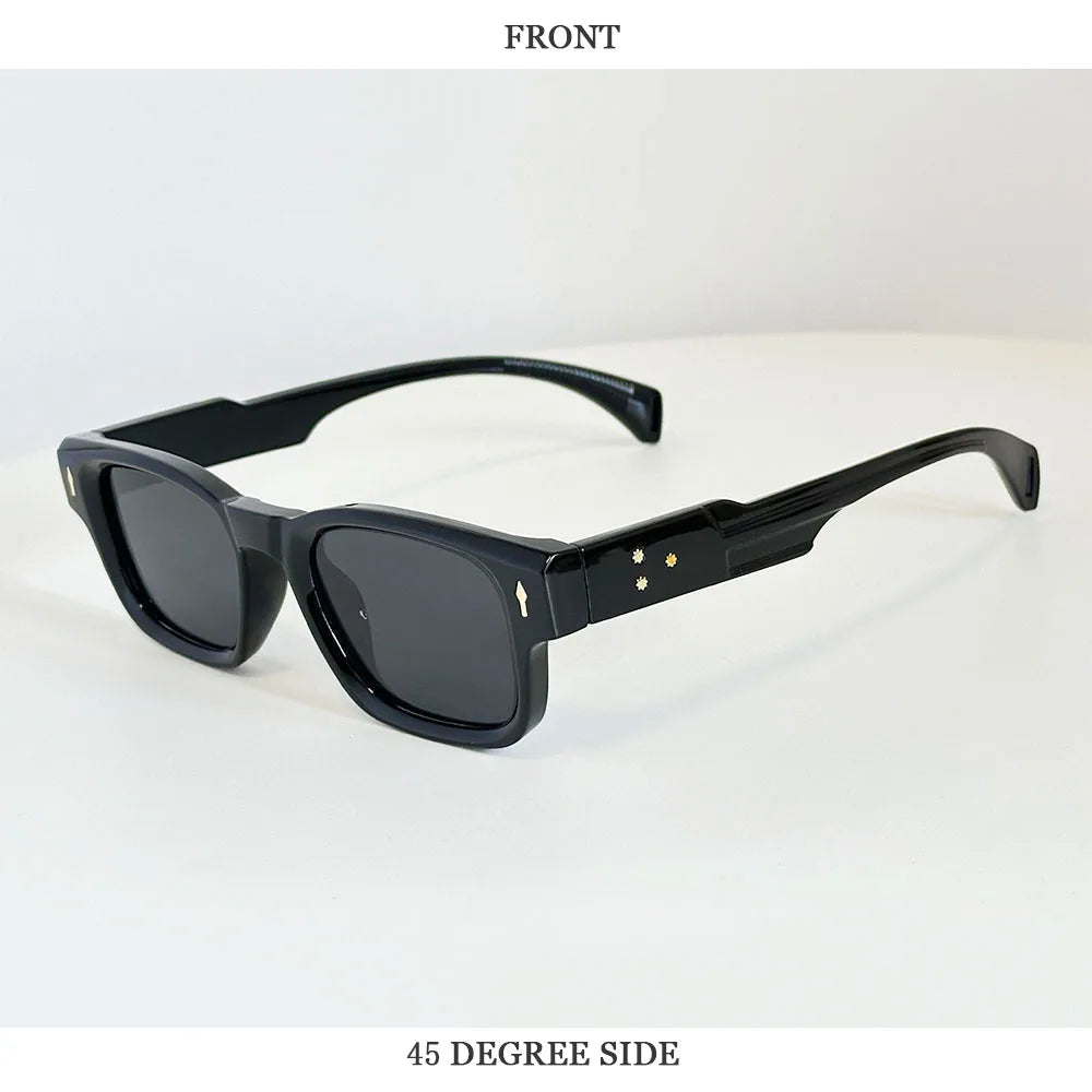 Fashion Sunglass Men Vintage Square Sunglasses Women 2025 Trendy Glasses Gafas De Sol Hombre Lunette Soleil Femme Dropshipping