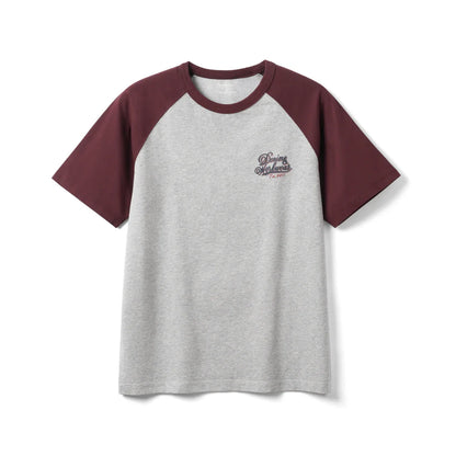 2026 Summer New 240gsm Cool  Feeling Sorona Fabric T-shirts Men Oversize Raglan Sleeve Athletic Sports Gym Workout Tops