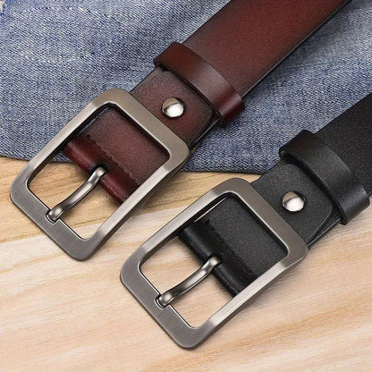 Belt Men's Needle Buckle Pants Belt Middle-Aged Youth Formal Wear Business Retro Casual Simple Versatile Jeans Belt