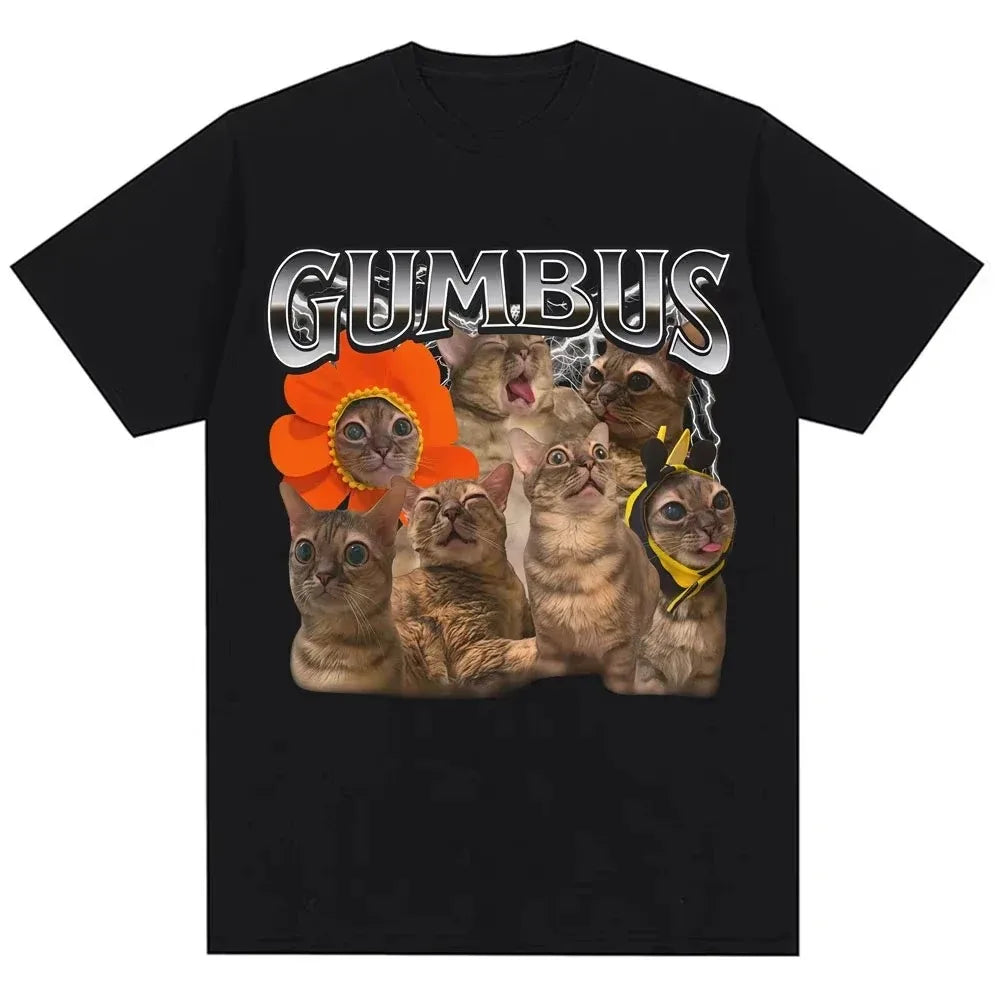 RAGE CONSUMES ME Funny Cat T-Shirt Angry Flaming Kitten Graphic Tee with Fire Effect Black Top for Men Women Humor Gift