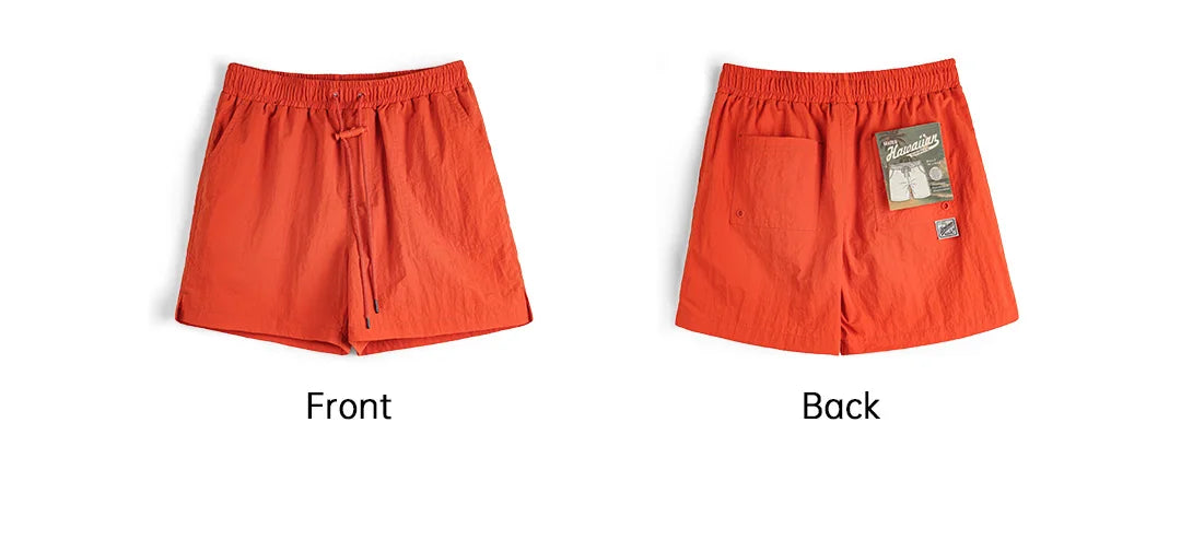 Madden Vintage Men's Summer Casual Knee Length Shorts Beach Sandal Pants with Loose Fit and Elastic Waistband Design exercise
