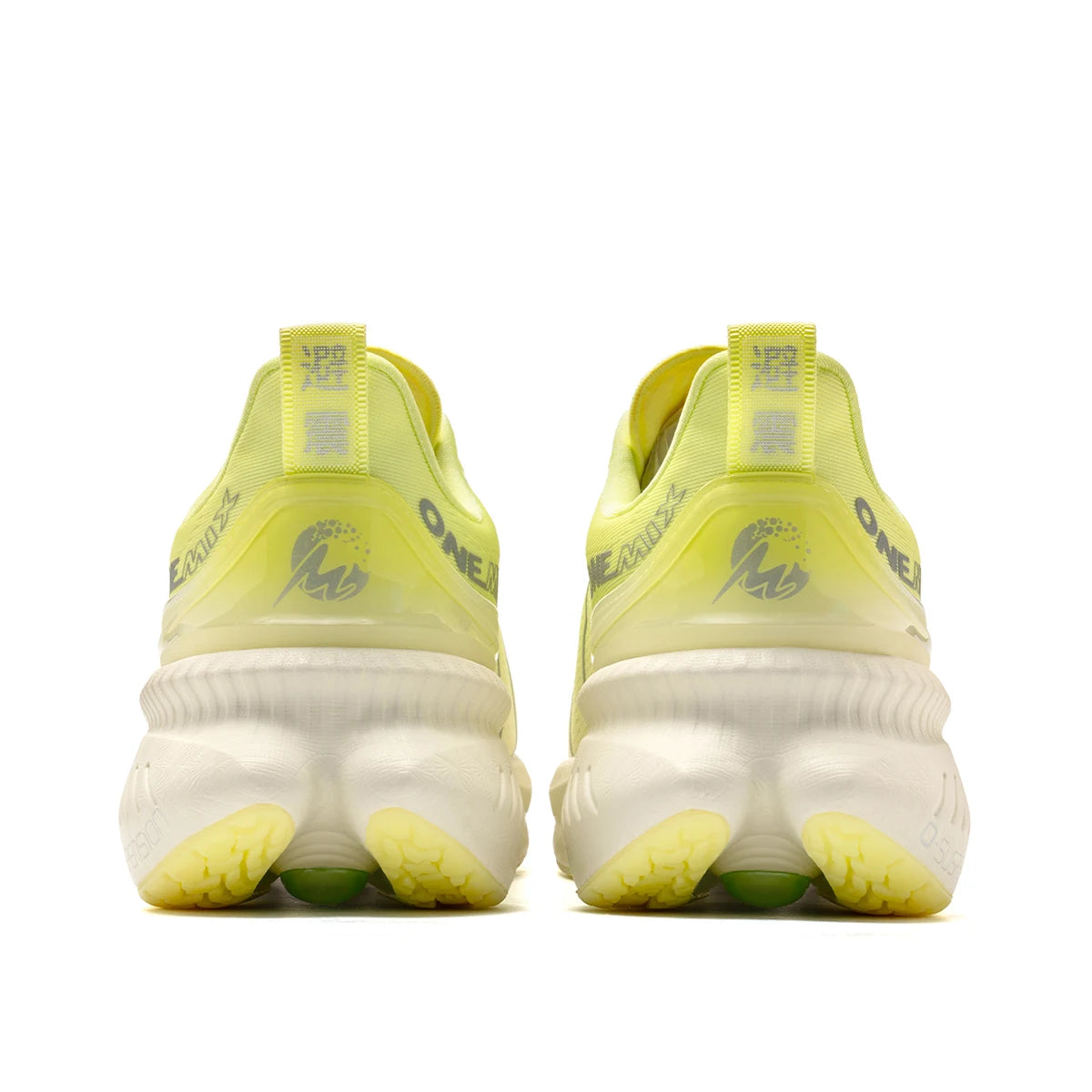 Bumper Elite Men Cushioning Running Shoes Heavy Duty Non-Slip Outdoor Athletic Sneakers Lace-Up Sport Shoes for Marathon