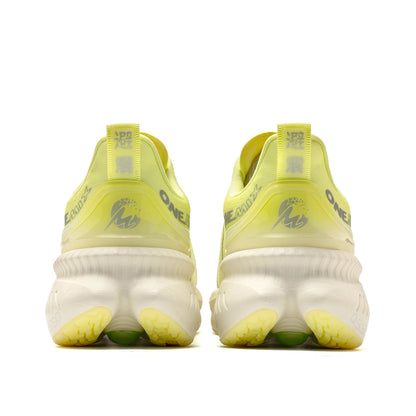 Bumper Elite Men Cushioning Running Shoes Heavy Duty Non-Slip Outdoor Athletic Sneakers Lace-Up Sport Shoes for Marathon