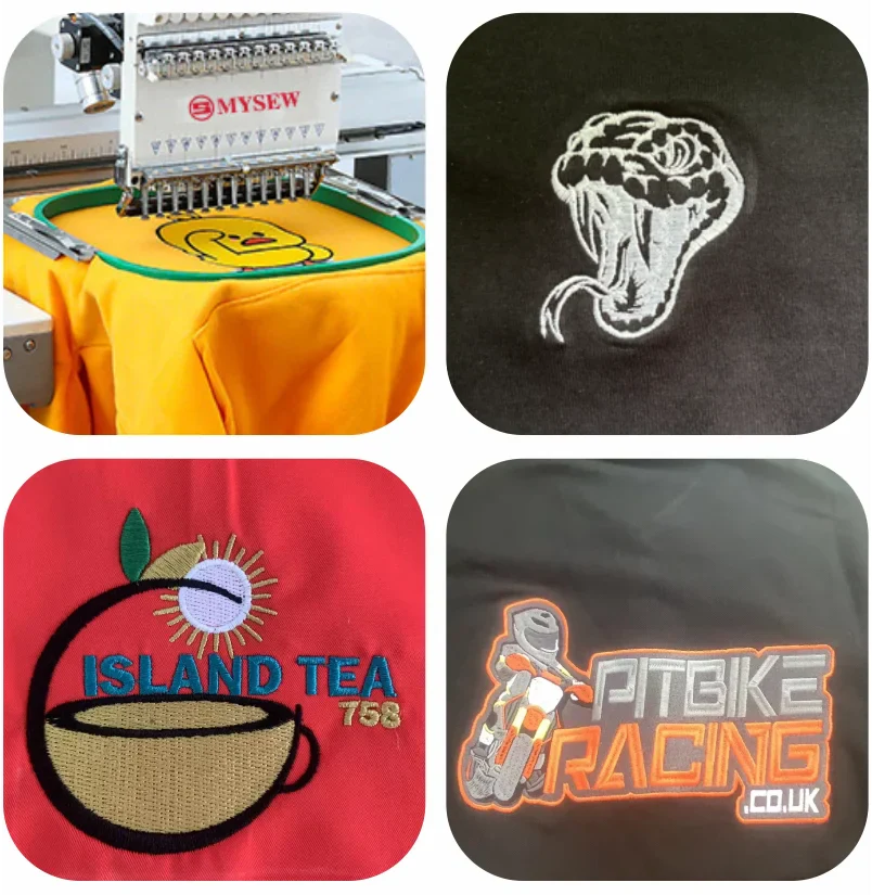 100% Cotton T-shirt Custom Logo Street Trend Short Sleeve T-shirt Embroidery Design European American Size Tops Printing Pattern