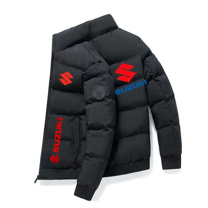 winter thick cotton jacket, outdoor cycling sports warm casual jacket, trendy versatile cotton jacket sweatshirt