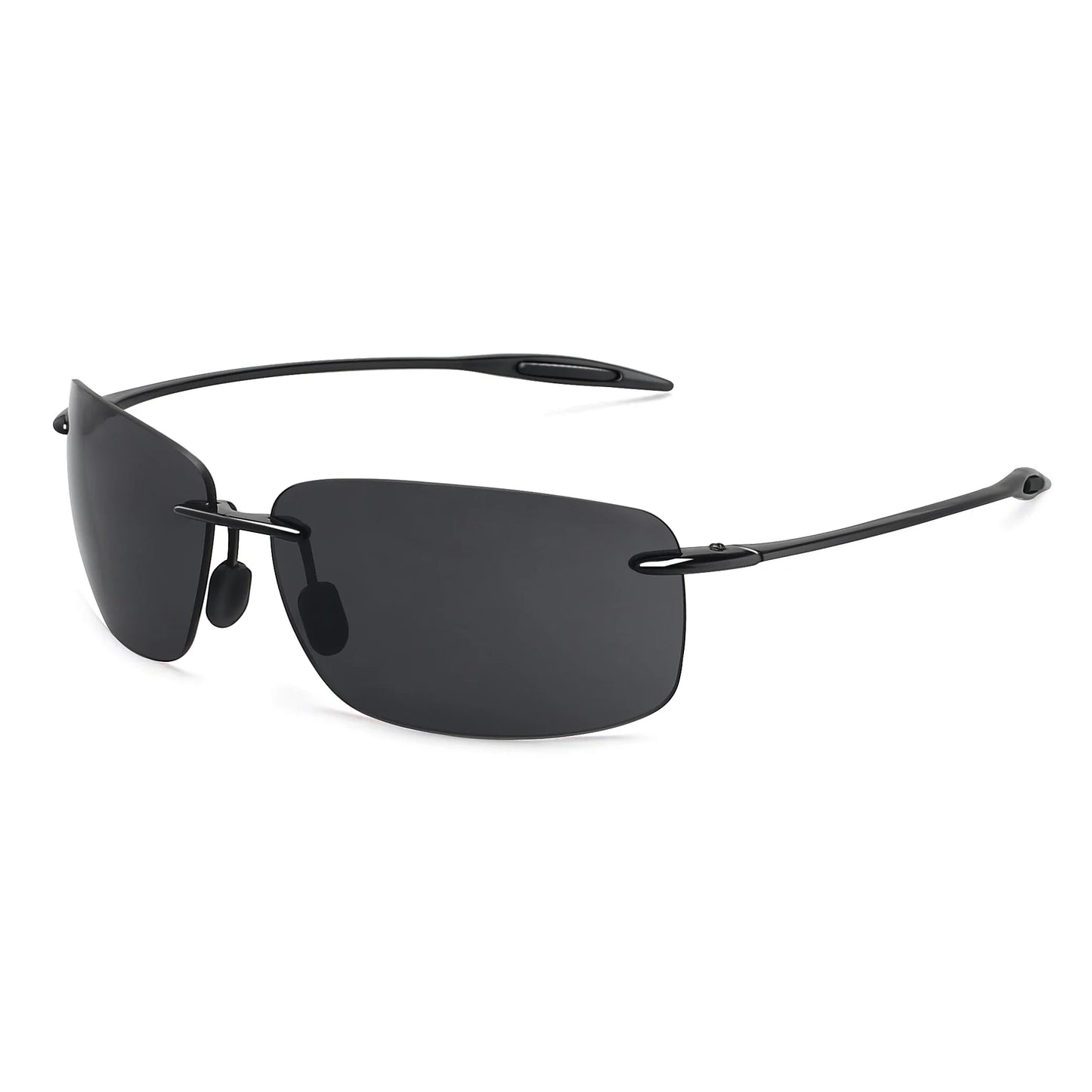Sports Sunglasses for Men Women Tr90 Rimless Frame for Running Fishing Golf Driving MJ8009