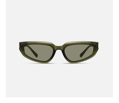 Ultra Light Personality Acetate Man Cat Eye Sunglasses Small Size Brand Designer Fashion Retro Women Decoration Sun Shades UV400