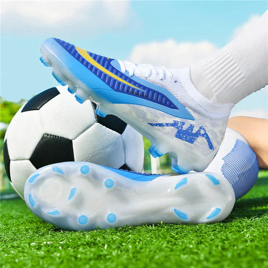 New Men Professional Soccer Shoes Unisex Ultralight Football Boots Training Wholesale Breathable Indoor Futsal Drop Shipping