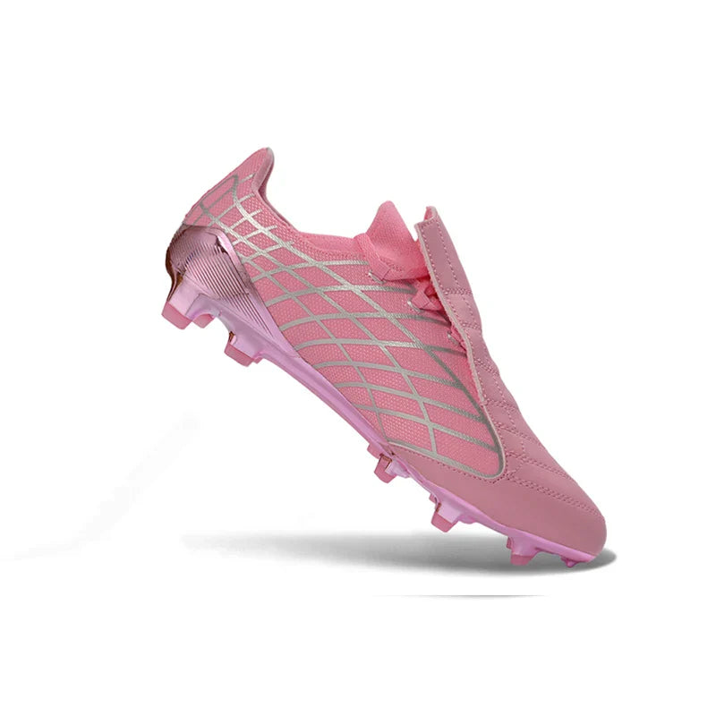 High Quality Mens Soccer Shoes F50 Training Non-Slip Turf Soccer Cleats Boys TF/FG Football Sneakers Chuteira Campo 39-45