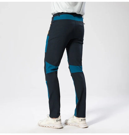Men's Hiking Pants Summer ultra-thin, Breathable and cool Quick Dry Lightweight Cargo Work Golf Travel Pants with Zipper Pocket