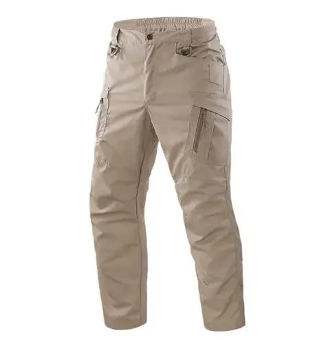 P40 Waterproof Tactical Cargo Pants Men Resistant Multiple Pockets Combat Training Trousers Outdoor Camouflage Paintball Pants