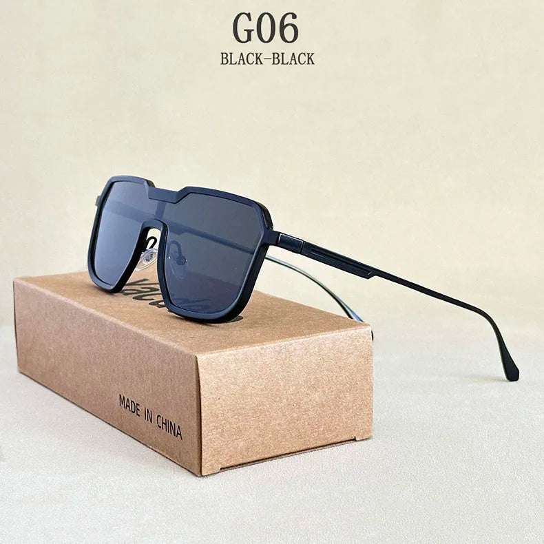 2025 Punk Sunglass Men Vintage Metal Square Steampunk Sunglasses Women Retro Luxury Fashion Glasses Gafas De Sol Hombre Okulary