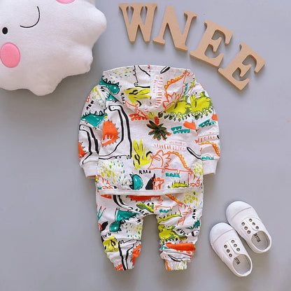 New Spring Autumn Baby Boys Clothes Children Girls Sport Jacket T-Shirt Pants 3Pcs/Sets Toddler Fashion Costume Kids Tracksuits