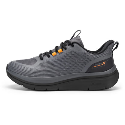 Men's Walking Shoes Thick Soled Slip On Shoe Height Increasing Breathable Sneakers Wide Comfortable Outside&Work Shoe